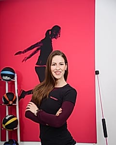 Sabine Hufnagl — Clubinhaberin, Beckenbodentrainerin, Ernährungscoach