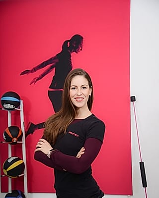 Sabine Hufnagl — Clubinhaberin, Beckenbodentrainerin, Ernährungscoach